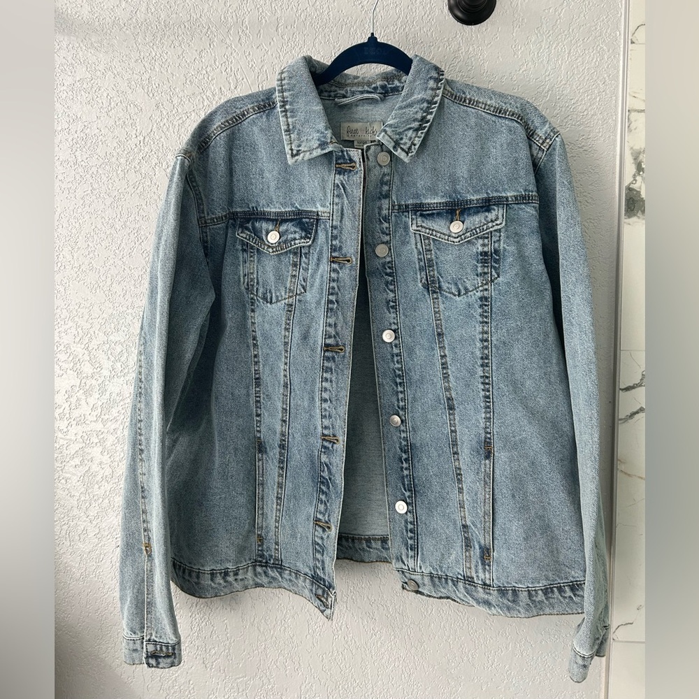 Classic Blue Denim Jean Jacket